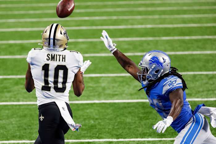 Saints WR Tre'Quan Smith vs. Detriot Lions